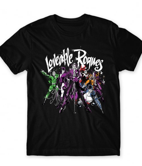 Loveable Rogues Póló - Ha Batman rajongó ezeket a pólókat tuti imádni fogod!