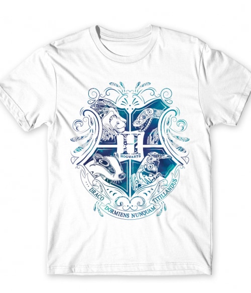 Hogwarts Logo Art Fantasy Póló - Harry Potter