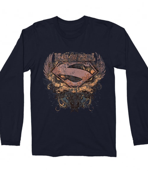 Superman grunge logo Póló - Ha Superman rajongó ezeket a pólókat tuti imádni fogod!