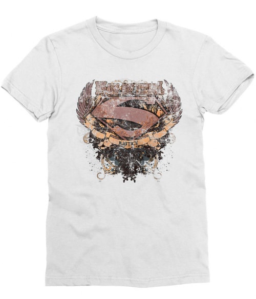 Superman grunge logo Póló - Ha Superman rajongó ezeket a pólókat tuti imádni fogod!
