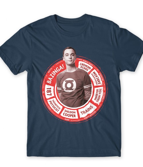Sheldon Cooper Agymenők Póló - Sorozatos