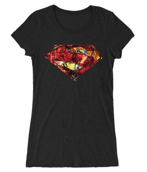 Superman comics logo Póló - Ha Superman rajongó ezeket a pólókat tuti imádni fogod!