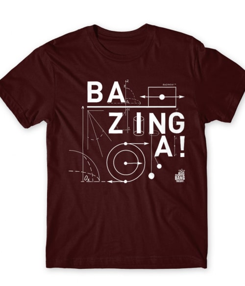 Bazinga Physics big bang theory Póló - Sorozatos