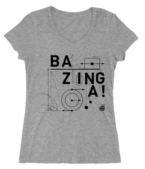 Bazinga Physics Póló - Ha The Big Bang Theory rajongó ezeket a pólókat tuti imádni fogod!
