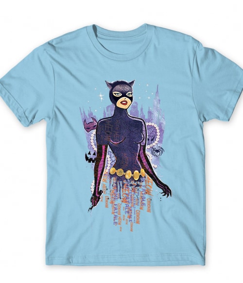 Catwoman Comic Grunge Batman Póló - Filmes