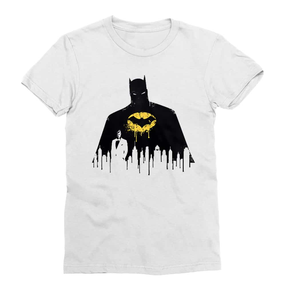 Batman Gotham Silhouette Férfi Testhezálló Póló