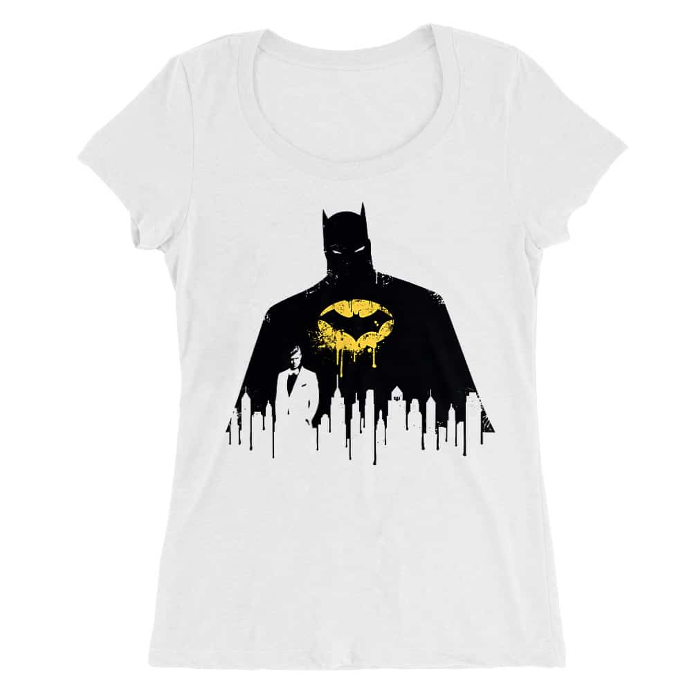 Batman Gotham Silhouette Női O-nyakú Póló