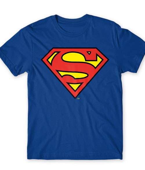Classic Superman logo Filmes Férfi Póló - Superman