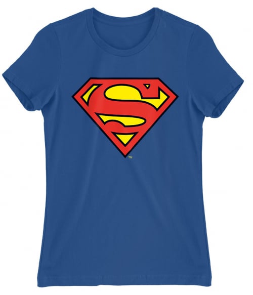 Classic Superman logo Filmes Női Póló - Superman