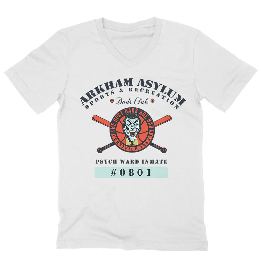 Arkham Asylum Sports Férfi V-nyakú Póló