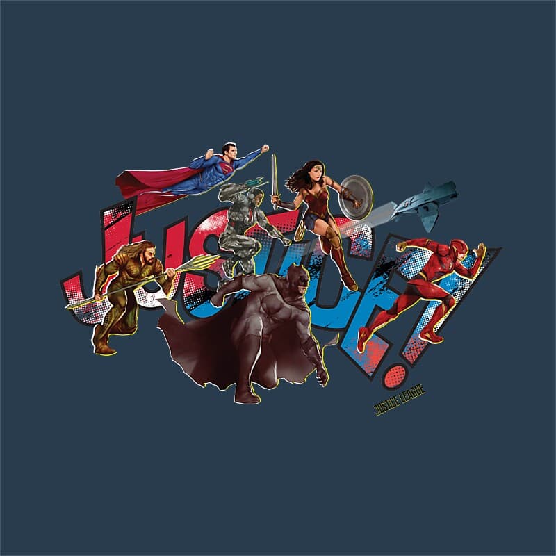 Justice Comic - Design preview