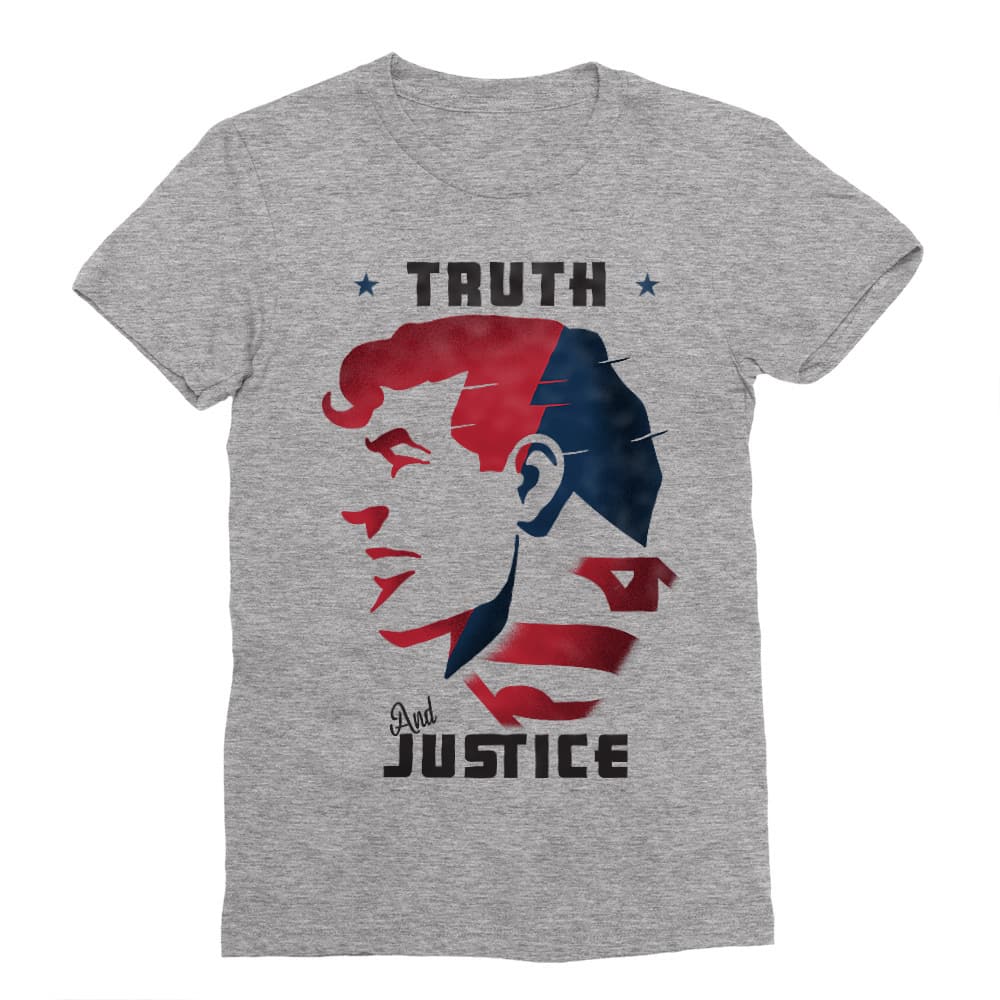 Truth and Justice Férfi Testhezálló Póló