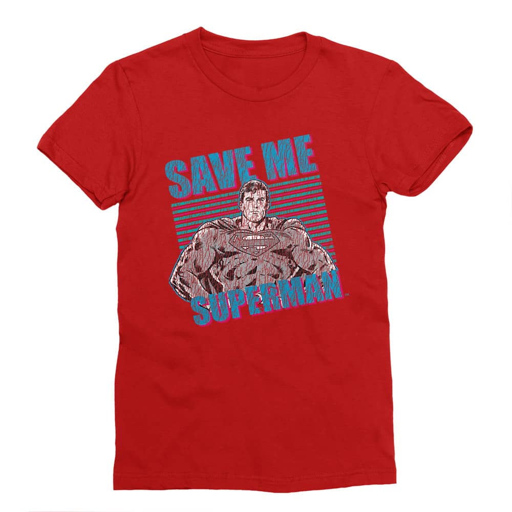 Save Me Superman Férfi Testhezálló Póló