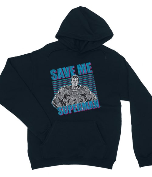 Save Me Superman Superman Pulóver - Superman