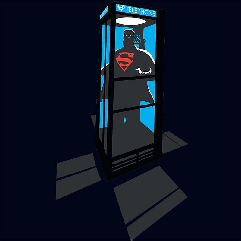 Superman Telephone