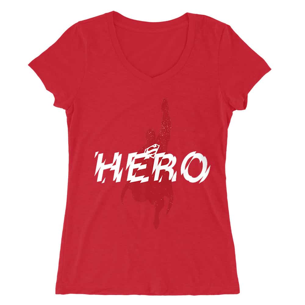 Hero Női V-nyakú Póló