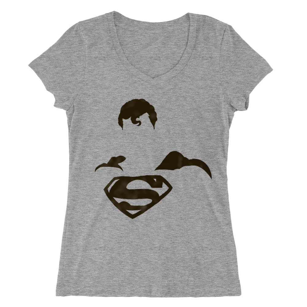 Superman Icon Női V-nyakú Póló