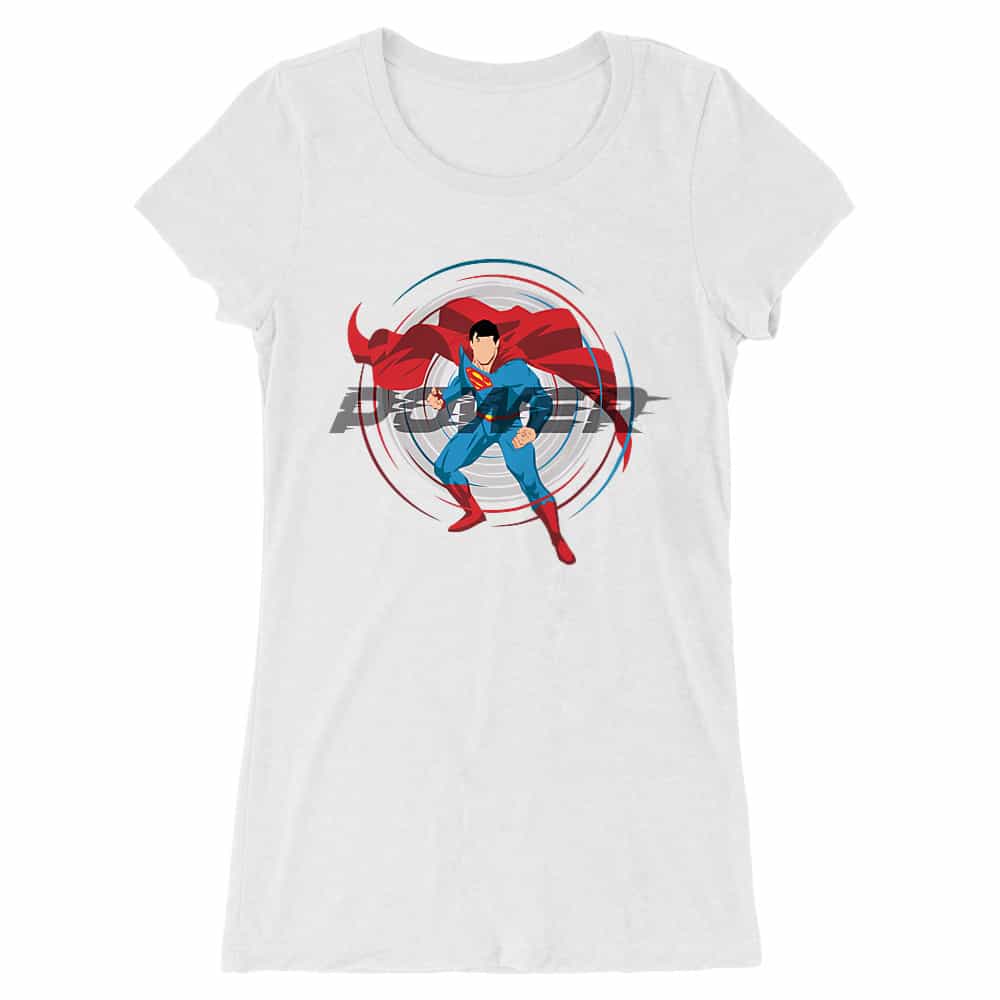 Superman Power Női Hosszított Póló