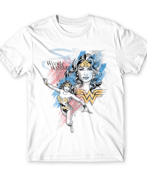 Classic Wonder Woman Wonder Woman Póló - Wonder Woman