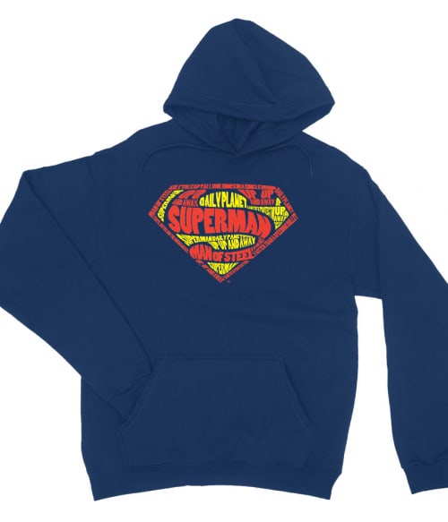 Superman text logo Superman Pulóver - Superman