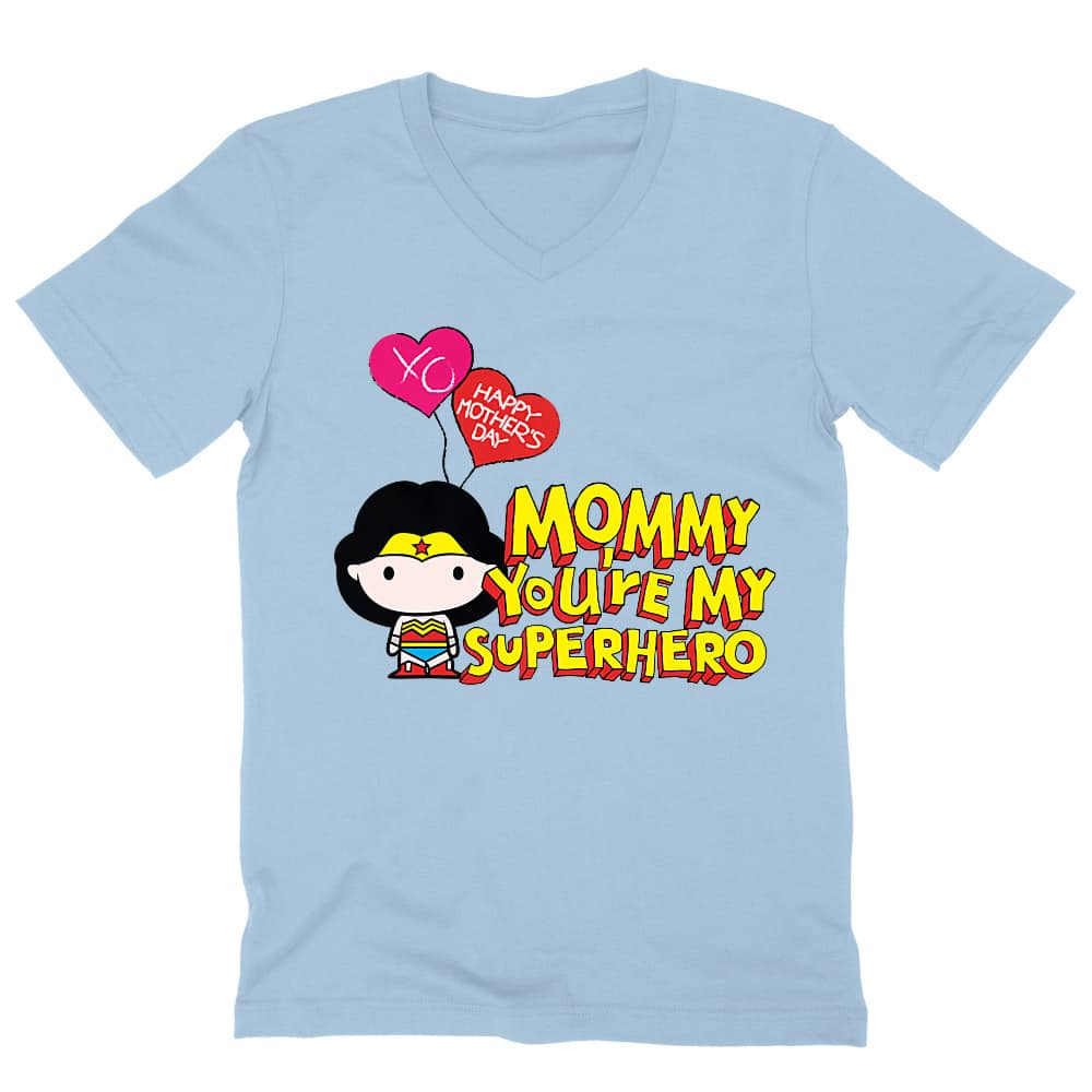 Wonder Woman - Mother's day Férfi V-nyakú Póló