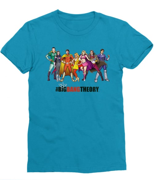 BBT Team Póló - Ha The Big Bang Theory rajongó ezeket a pólókat tuti imádni fogod!