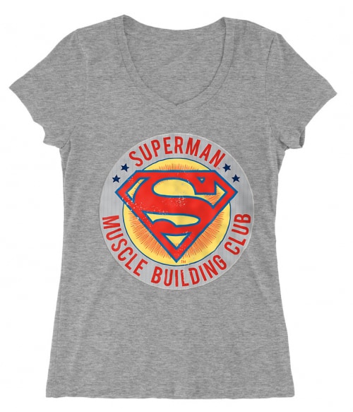 Superman Muscle Building Club Póló - Ha Superman rajongó ezeket a pólókat tuti imádni fogod!
