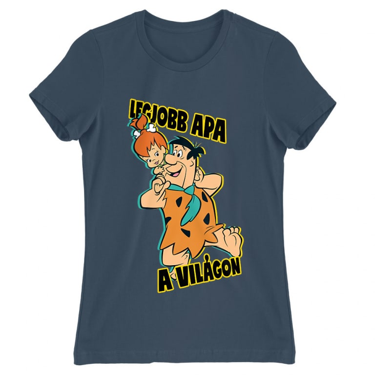 Legjobb apa a világon - Fred Flintstone - Női Póló