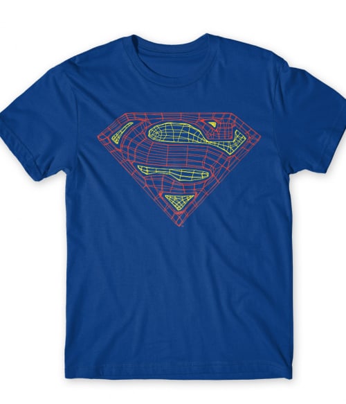 Superman web logo Superman Póló - Superman