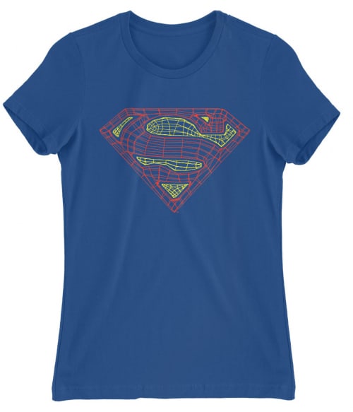 Superman web logo Póló - Ha Superman rajongó ezeket a pólókat tuti imádni fogod!