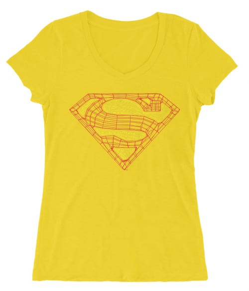 Superman web logo Póló - Ha Superman rajongó ezeket a pólókat tuti imádni fogod!