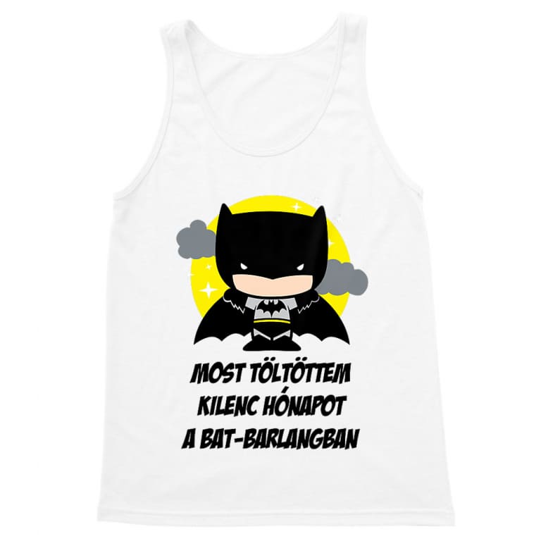 Most töltöttem kilenc hónapot a Bat-barlangban - Férfi Trikó