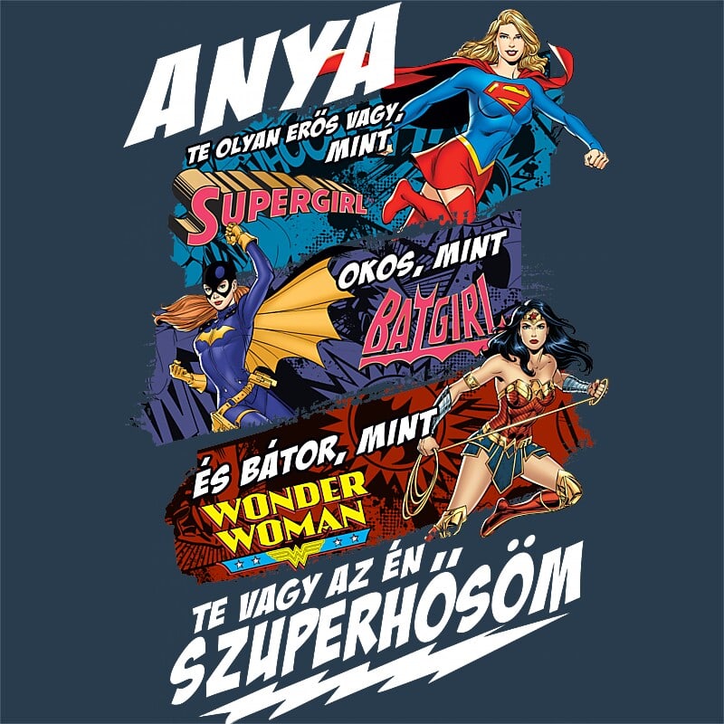 Anya, Te vagy az én szuperhősöm - DC - Design preview