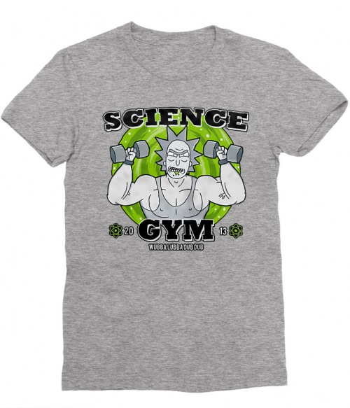 Science Gym T-shirt - Rick and Morty