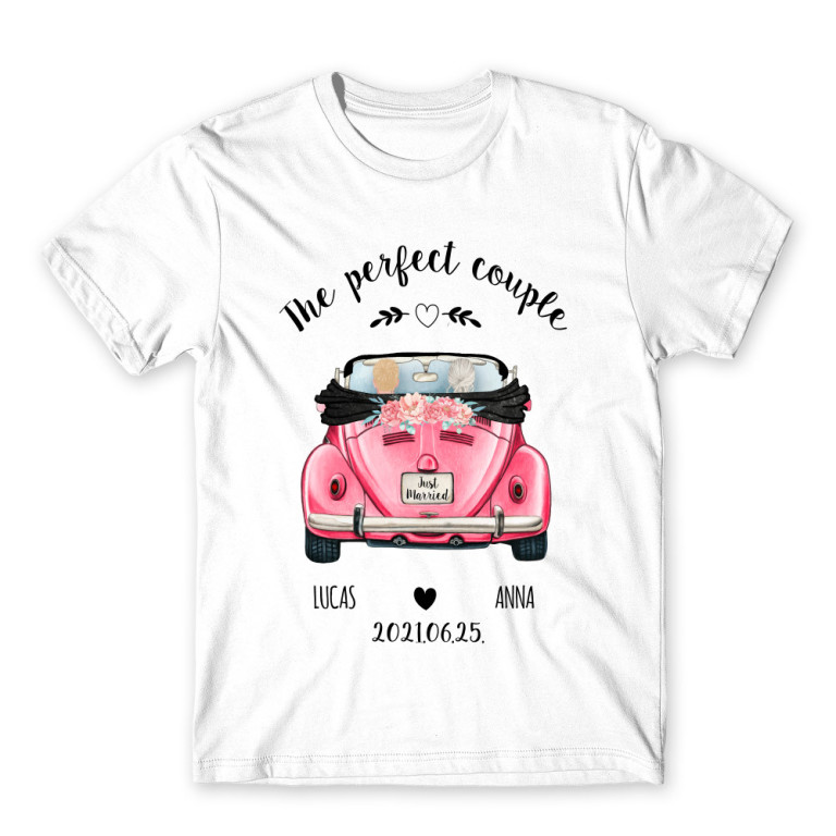 Wedding couple with car - MyLife T 