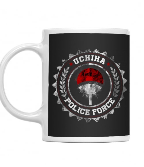 Uchiha Police Force Póló - Naruto - Grenn