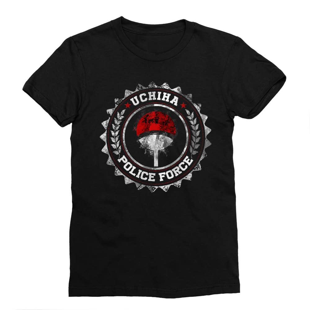 Uchiha Police Force Férfi Testhezálló Póló