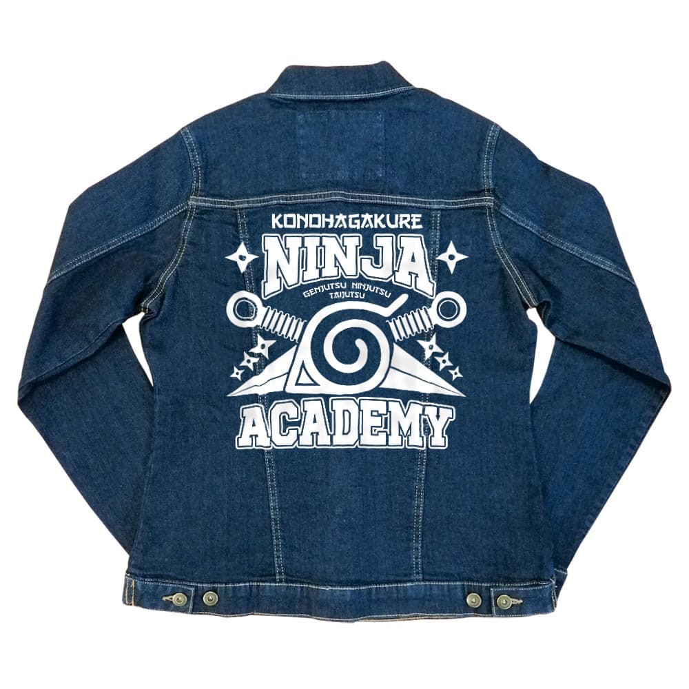 Konohagakure Ninja Academy Női Farmerkabát