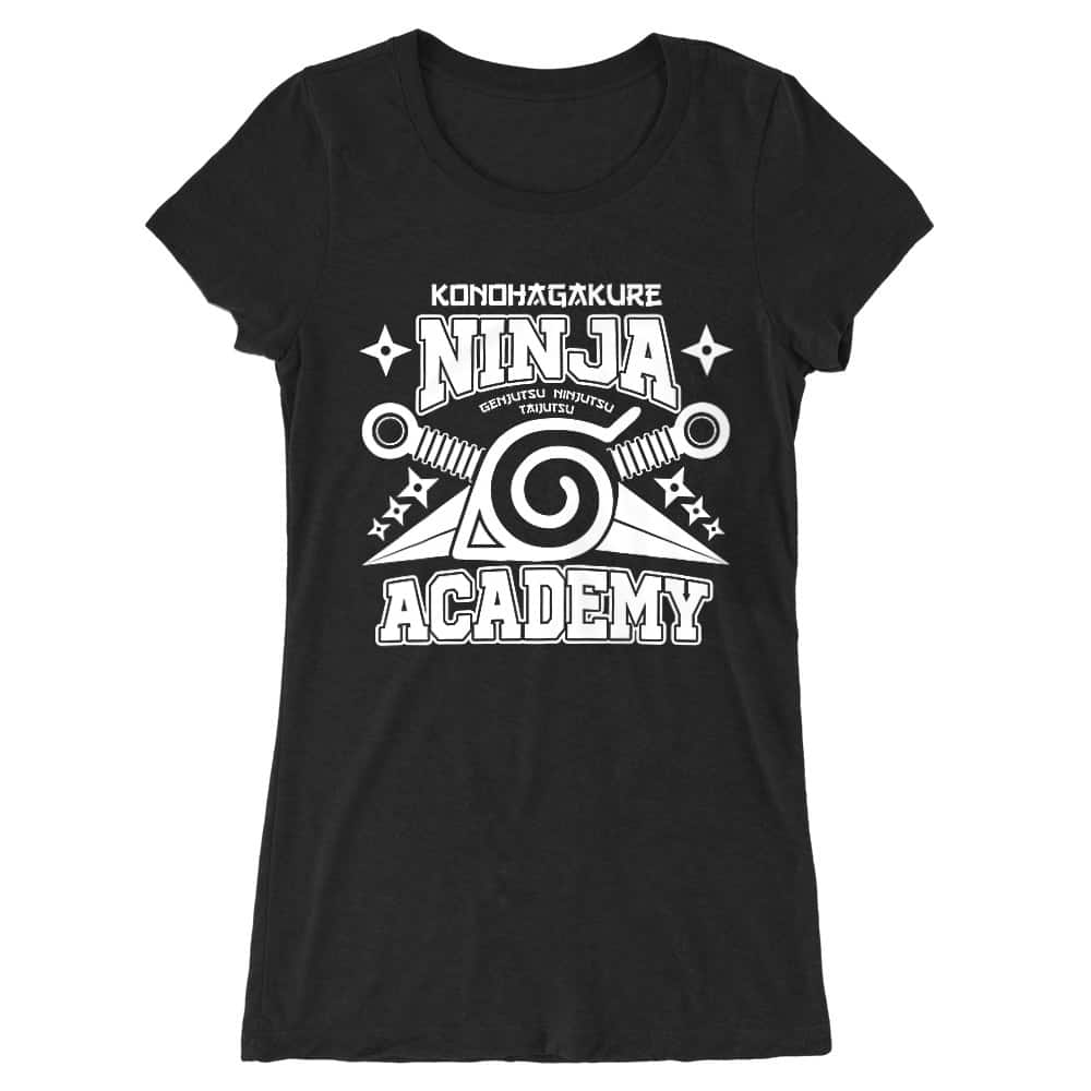 Konohagakure Ninja Academy Női Hosszított Póló