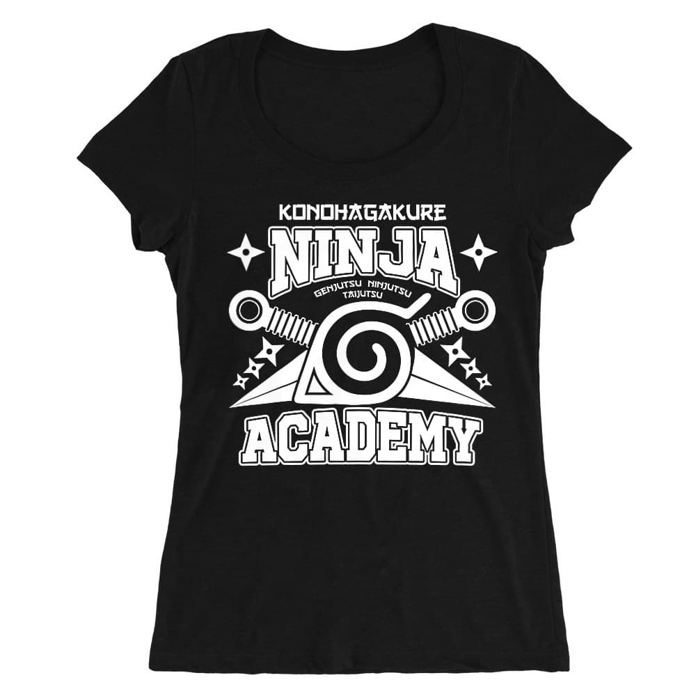 Konohagakure Ninja Academy Női O-nyakú Póló