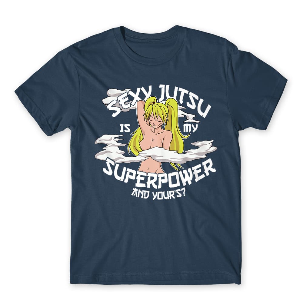 Sexy Jutsu super power Férfi Póló