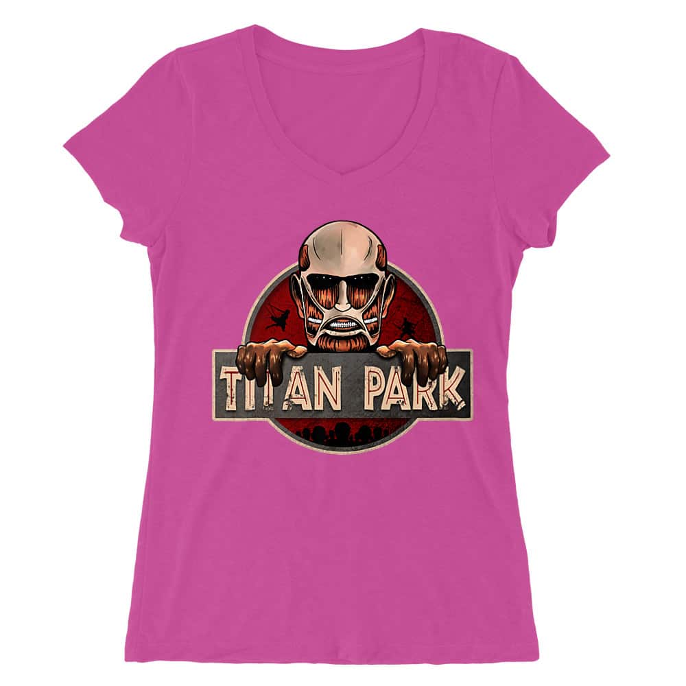 Titan Park Női V-nyakú Póló