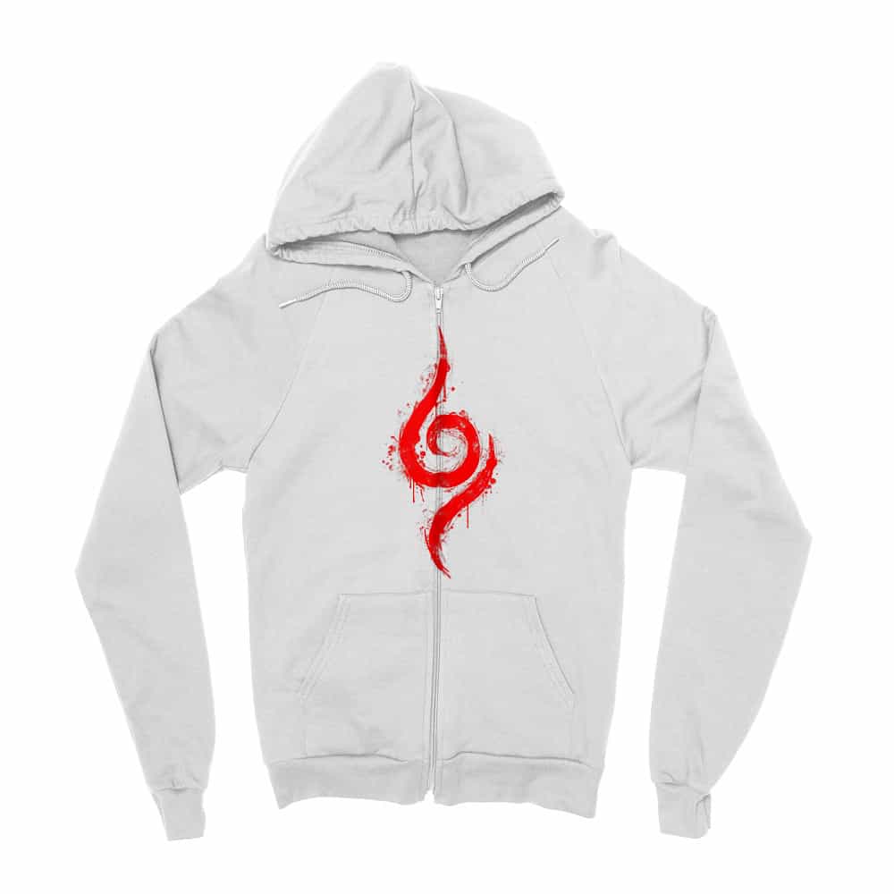 Anbu Symbol Zipzáros Pulóver