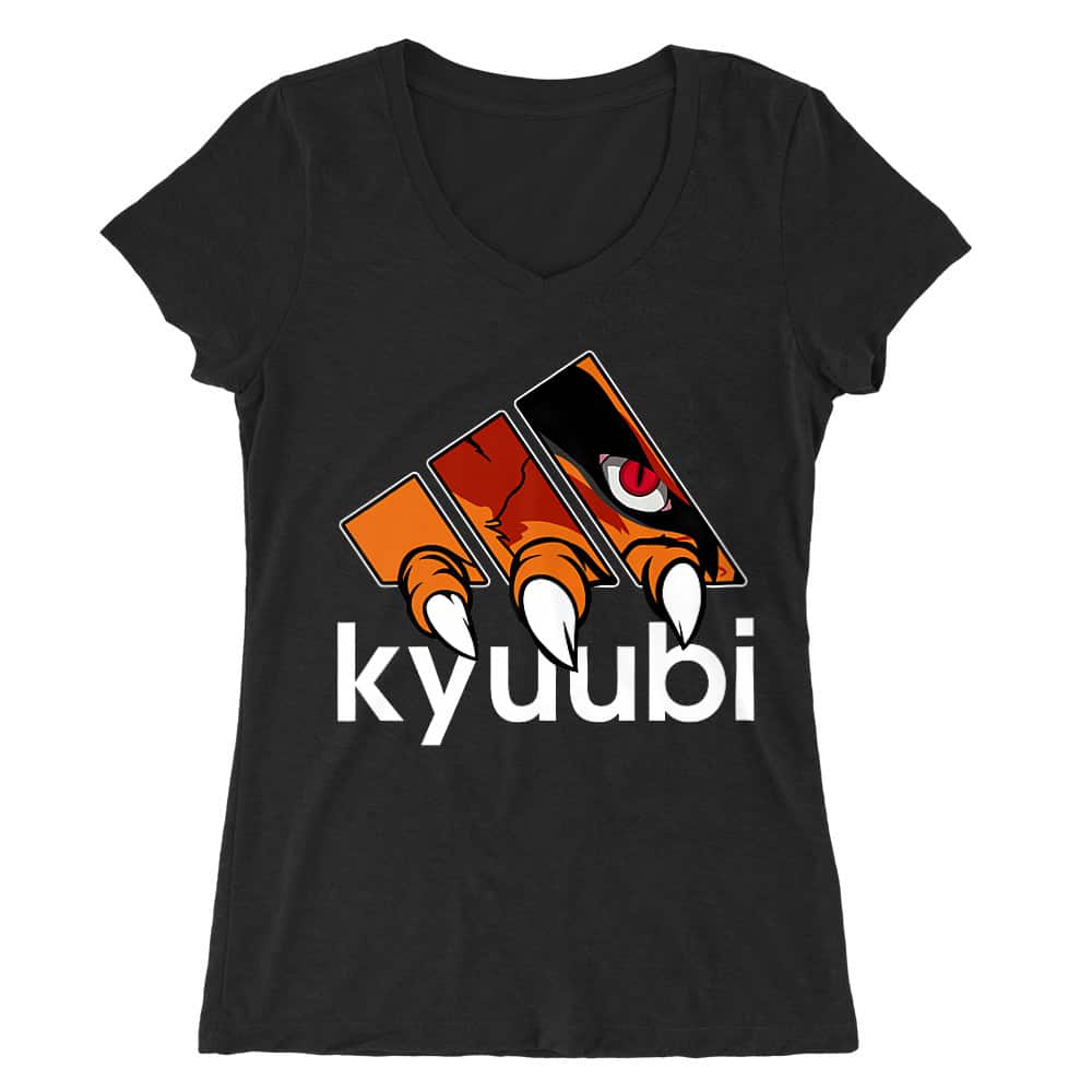 Kyuubi Adidas Női V-nyakú Póló
