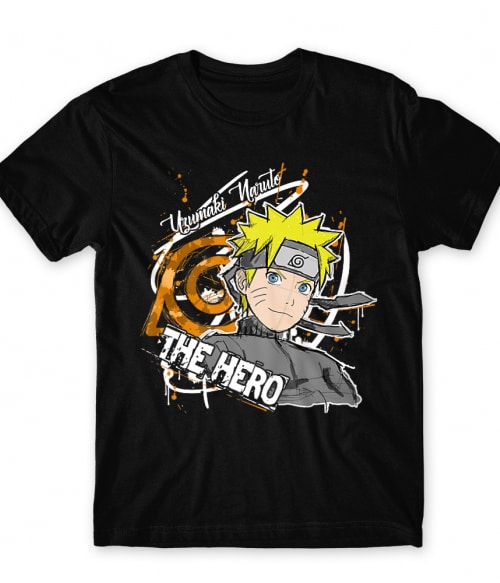 Uzumaki Naruto - The Hero Anime Póló - Naruto