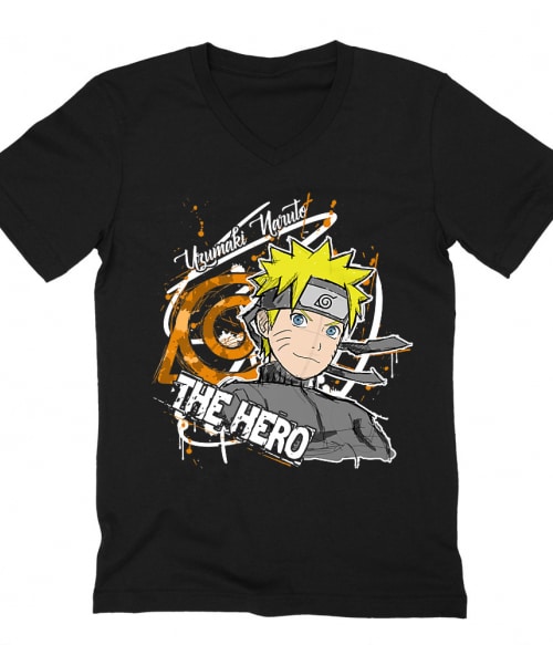 Uzumaki Naruto - The Hero Póló - Naruto - Grenn