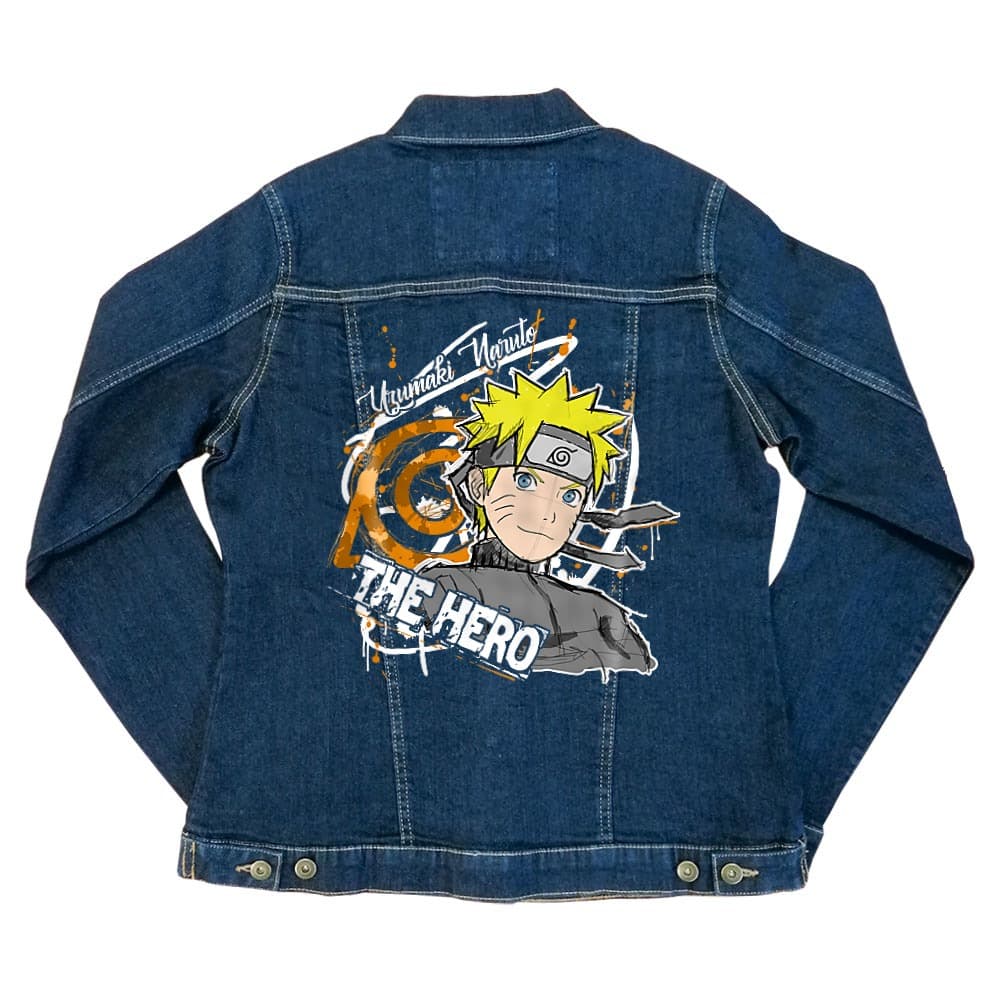 Uzumaki Naruto - The Hero Női Farmerkabát