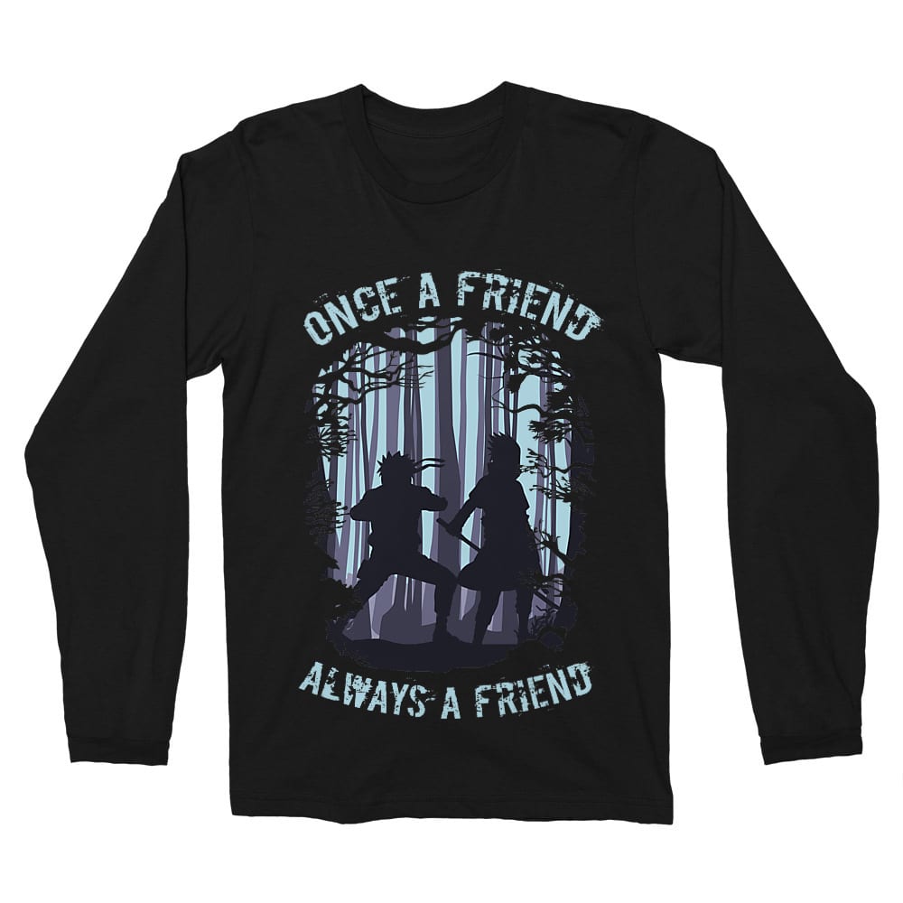 Once a friend Férfi Hosszúujjú Póló