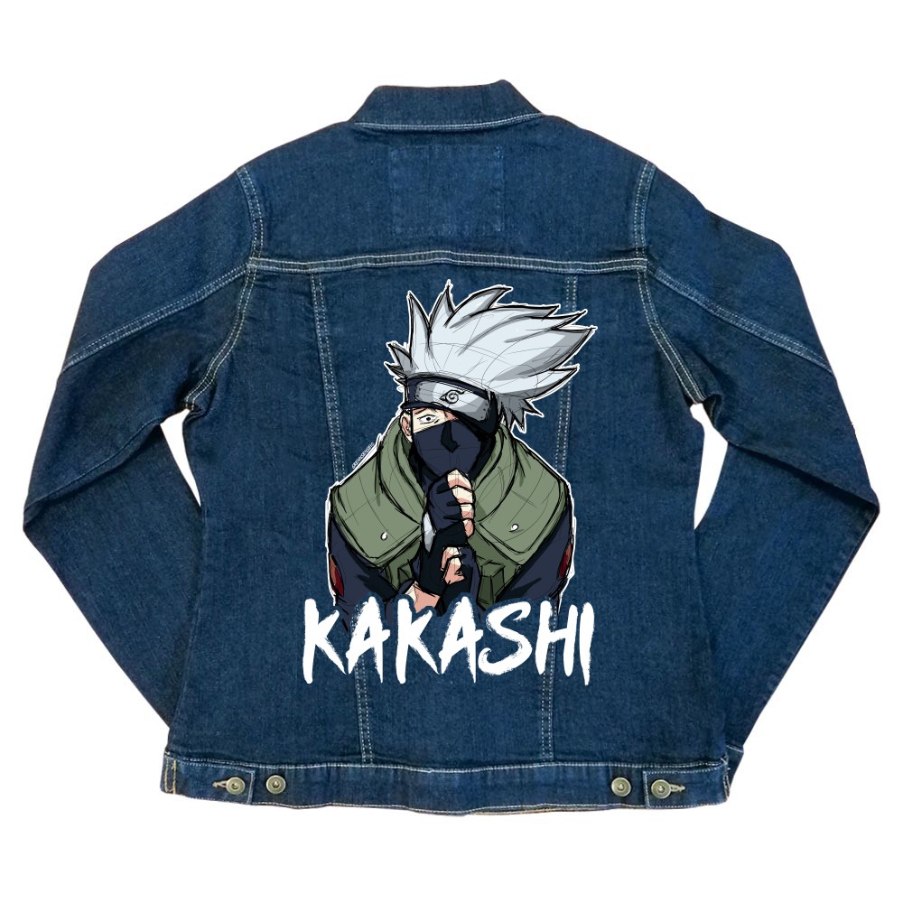 Kakashi graphic Női Farmerkabát
