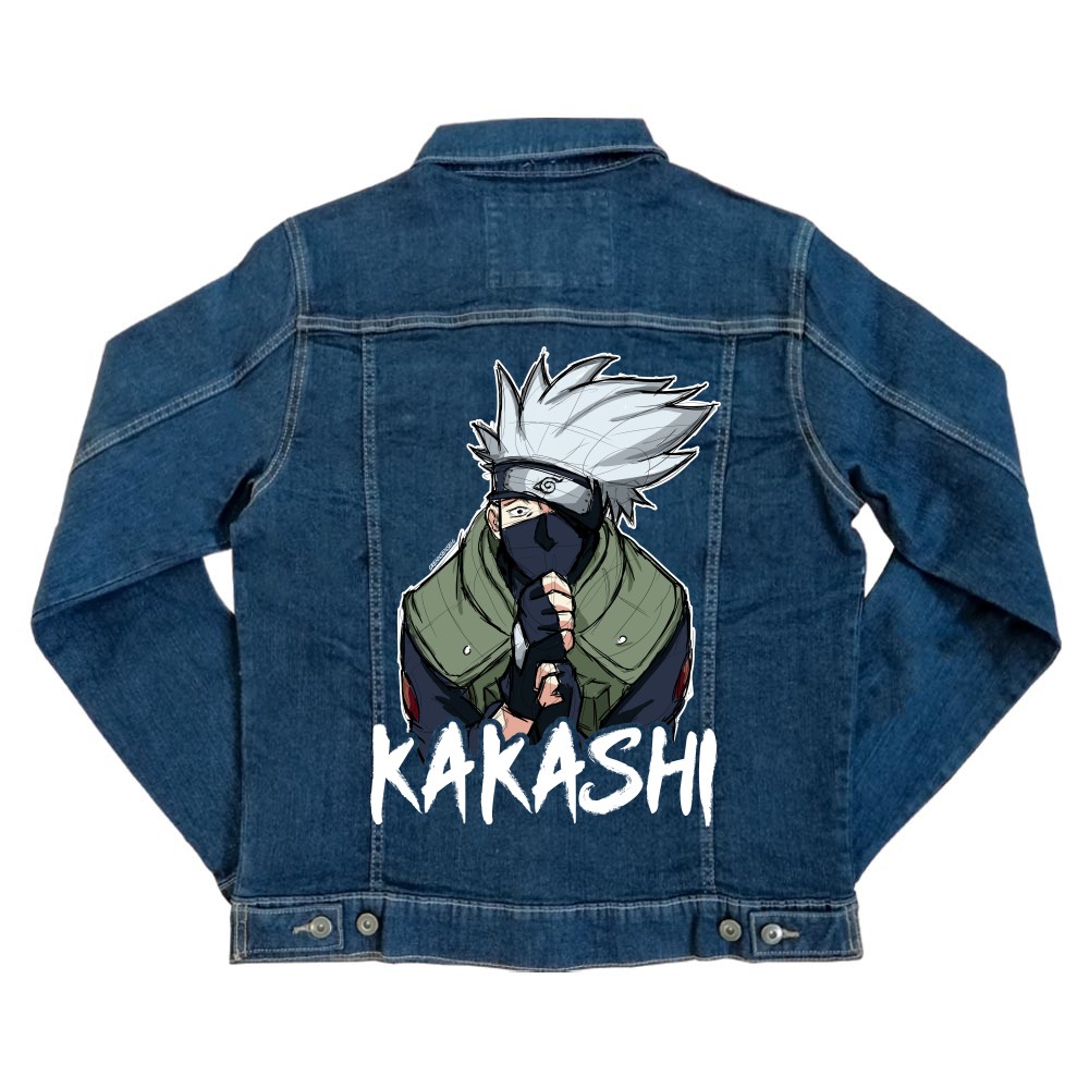 Kakashi graphic Unisex Farmerkabát